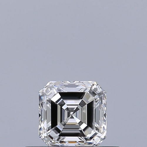 0.38 carat D-VVS2 Natūralus Asscher Deimantas (1)
