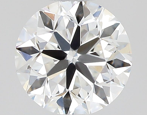 0.4 carat F-VVS2 Very Good cut Natūralus Round Deimantas (1)