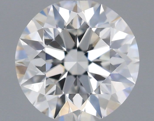 0.5 carat F-VVS2 Excellent cut Natūralus Round Deimantas (1)
