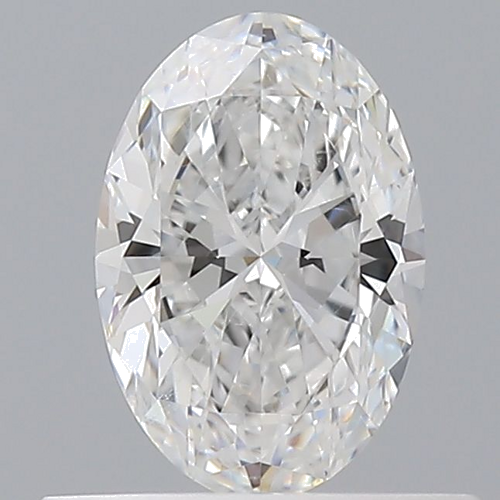 0.5 carat D-SI1 Natūralus Oval Deimantas (1)