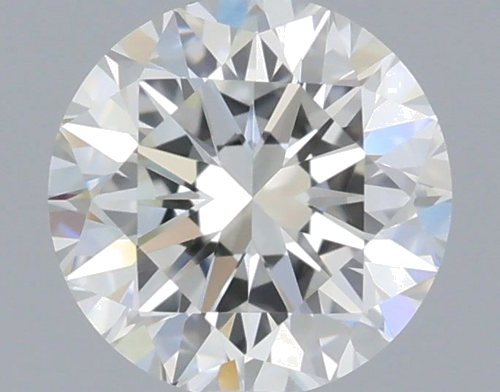 0.5 carat I-VVS2 Very Good cut Natūralus Round Deimantas (1)