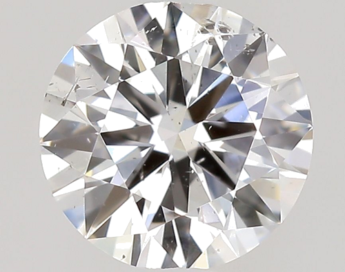 0.5 carat D-SI1 Very Good cut Natūralus Round Deimantas (1)