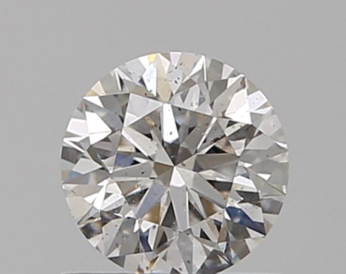 0.58 carat I-SI2 Very Good cut Natūralus Round Deimantas (1)