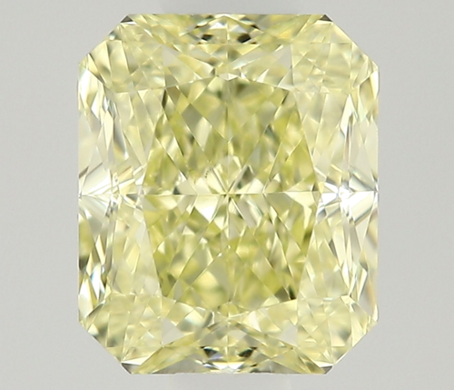 0.5 carat Fancy Yellow-VS1 Natūralus Radiant Deimantas (1)