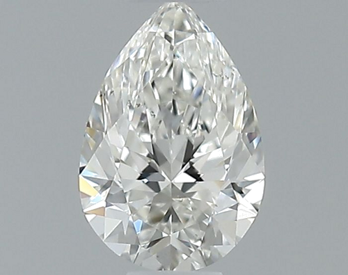 0.35 carat H-SI1 Natūralus Pear Deimantas (1)