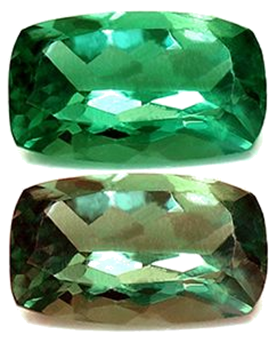 0.54 carat GREEN Cushion Alexandrite (1)