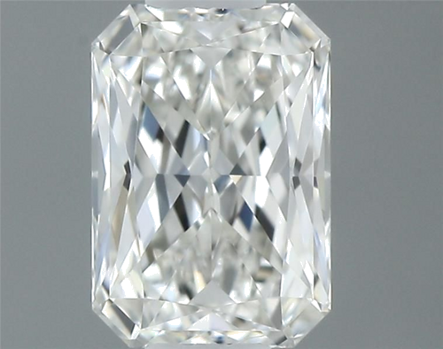 0.43 carat G-VVS2 Natūralus Radiant Deimantas (1)