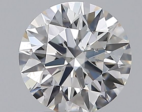 0.53 carat G-SI1 Excellent cut Natūralus Round Deimantas (1)