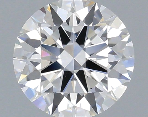 0.52 carat F-VVS2 Excellent cut Natūralus Round Deimantas (1)