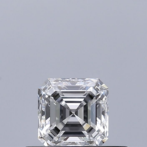 0.32 carat D-VVS1 Natūralus Asscher Deimantas (1)