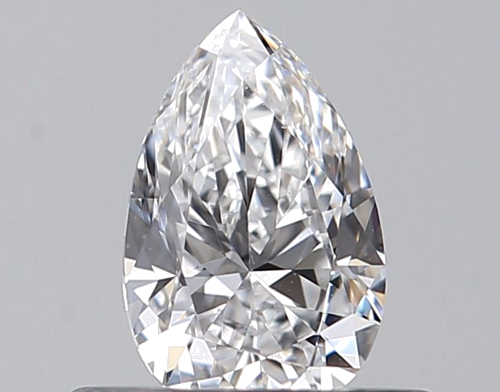 0.41 carat D-VS1 Natūralus Pear Deimantas (1)