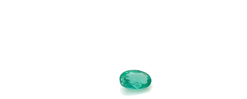 0.43 carat GREEN Oval Smaragdas (1)