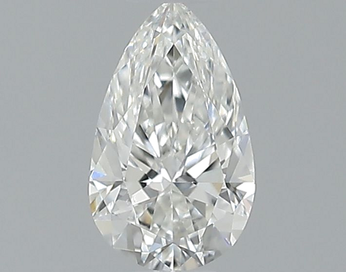 0.4 carat G-VS2 Natūralus Pear Deimantas (1)