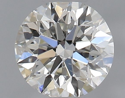 0.36 carat I-SI1 Excellent cut Natūralus Round Deimantas (1)