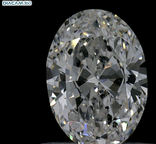 0.8 carat E-SI2 Natūralus Oval Deimantas (1)