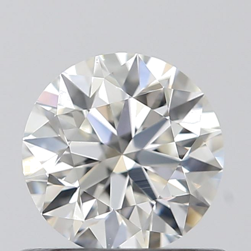 0.61 carat D-VS2 Excellent cut Natūralus Round Deimantas (1)