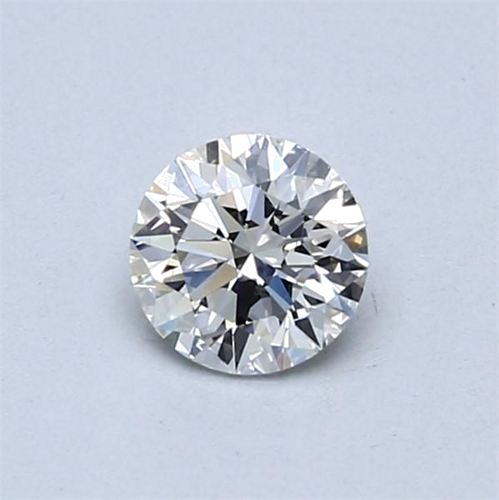 0.46 carat F-IF Excellent cut Natūralus Round Deimantas (1)