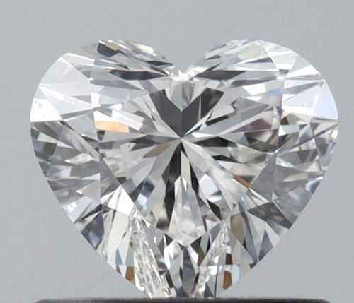 0.57 carat G-VS1 Natūralus Heart Deimantas (1)