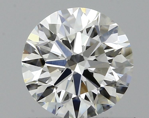 0.5 carat F-SI1 Excellent cut Natūralus Round Deimantas (1)