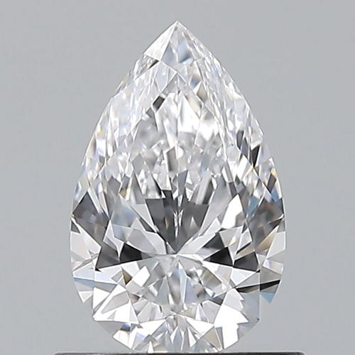 0.72 carat D-VVS1 Natūralus Pear Deimantas (1)