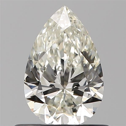 0.53 carat J-VS1 Natūralus Pear Deimantas (1)