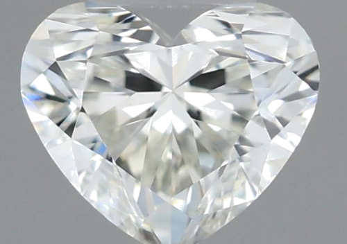0.31 carat J-VVS1 Natūralus Heart Deimantas (1)