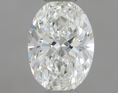 0.45 carat H-VVS1 Natūralus Oval Deimantas (1)