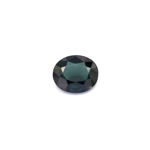 0.76 carat BLUE BRILLIANTSTEP cut Oval Safyras (1)
