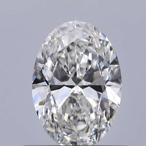 0.55 carat G-VVS2 Natūralus Oval Deimantas (1)