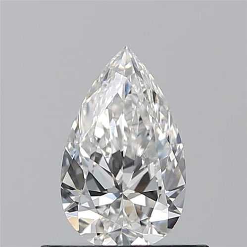 0.52 carat F-VS1 Natūralus Pear Deimantas (1)