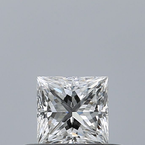 0.33 carat D-VS2 Natūralus Princess Deimantas (1)