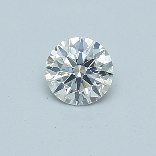 0.39 carat G-SI2 Excellent cut Natūralus Round Deimantas (1)