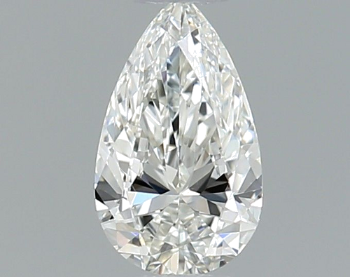 0.3 carat H-VVS2 Natūralus Pear Deimantas (1)