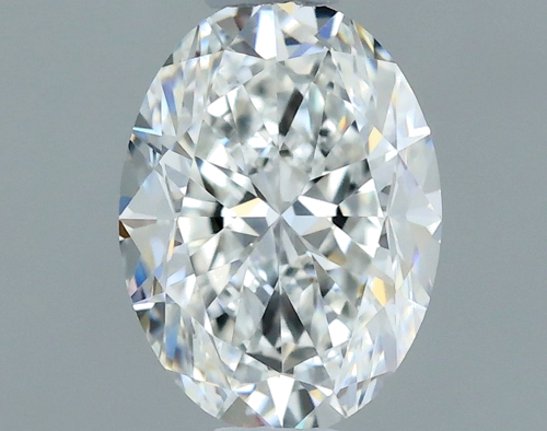 0.5 carat F-VVS1 Natūralus Oval Deimantas (1)