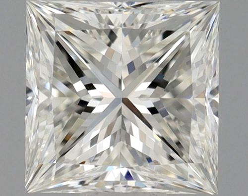0.5 carat H-VVS2 Natūralus Princess Deimantas (1)