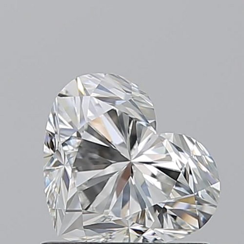 1.01 carat H-VVS1 Natūralus Heart Deimantas (1)