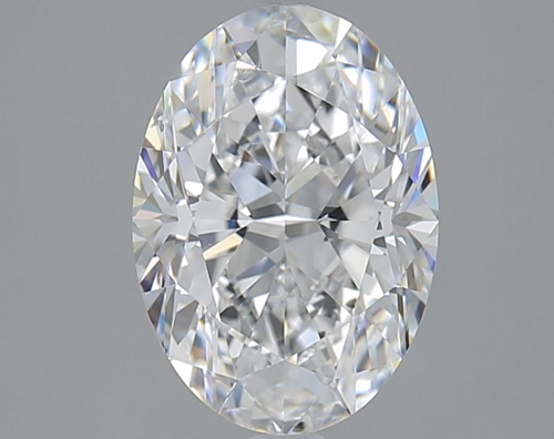 2.52 carat D-SI1 Natūralus Oval Deimantas (1)