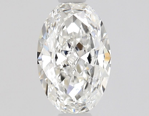 0.5 carat F-VS2 Natūralus Oval Deimantas (1)