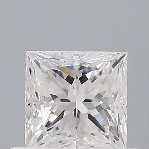 0.5 carat E-VVS1 Natūralus Princess Deimantas (1)