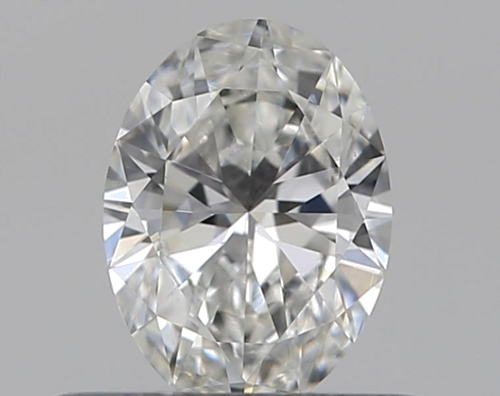 0.35 carat F-VVS1 Natūralus Oval Deimantas (1)