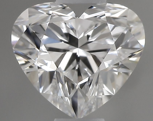 0.45 carat D-VS1 Natūralus Heart Deimantas (1)