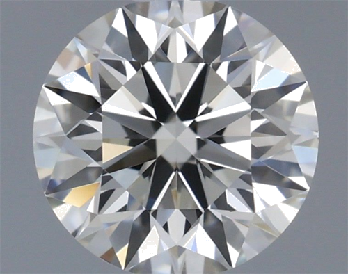 0.56 carat K-VVS2 Excellent cut Natūralus Round Deimantas (1)