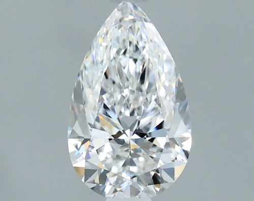 0.51 carat D-IF Natūralus Pear Deimantas (1)