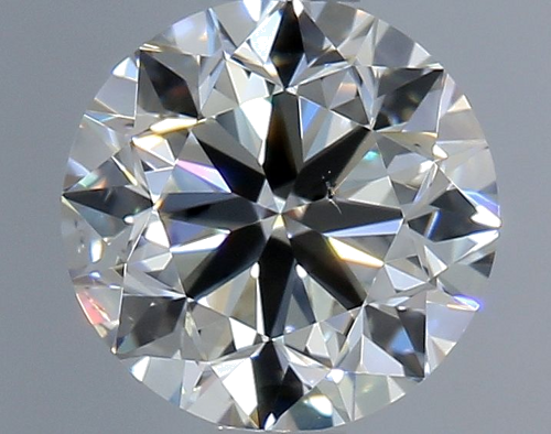 0.9 carat I-SI1 Very Good cut Natūralus Round Deimantas (1)