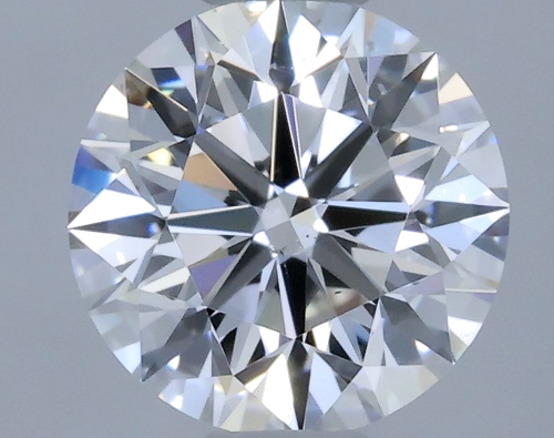 0.56 carat F-SI1 Excellent cut Natūralus Round Deimantas (1)