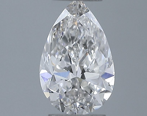0.6 carat G-SI1 Natūralus Pear Deimantas (1)