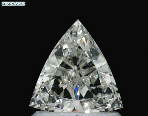 0.7 carat I-SI2 Natūralus Triangular Deimantas (1)