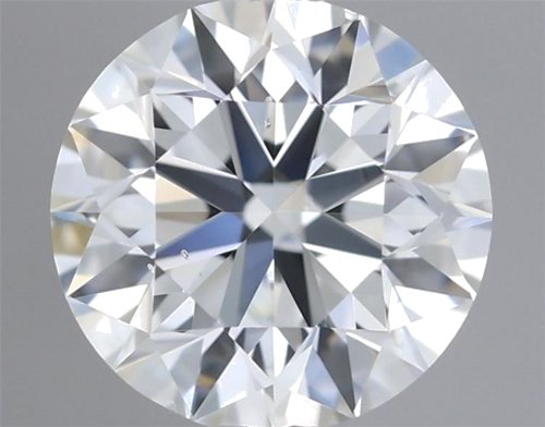 0.7 carat F-SI1 Excellent cut Natūralus Round Deimantas (1)