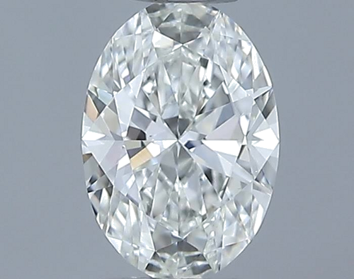 0.4 carat H-VS1 Natūralus Oval Deimantas (1)