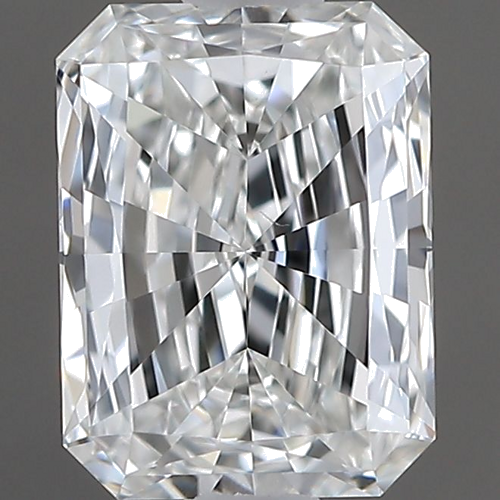 0.5 carat G-VS2 Natūralus Radiant Deimantas (1)